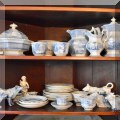 P36. Transferware and Delft. 